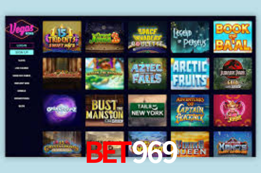 Interface do App bet969